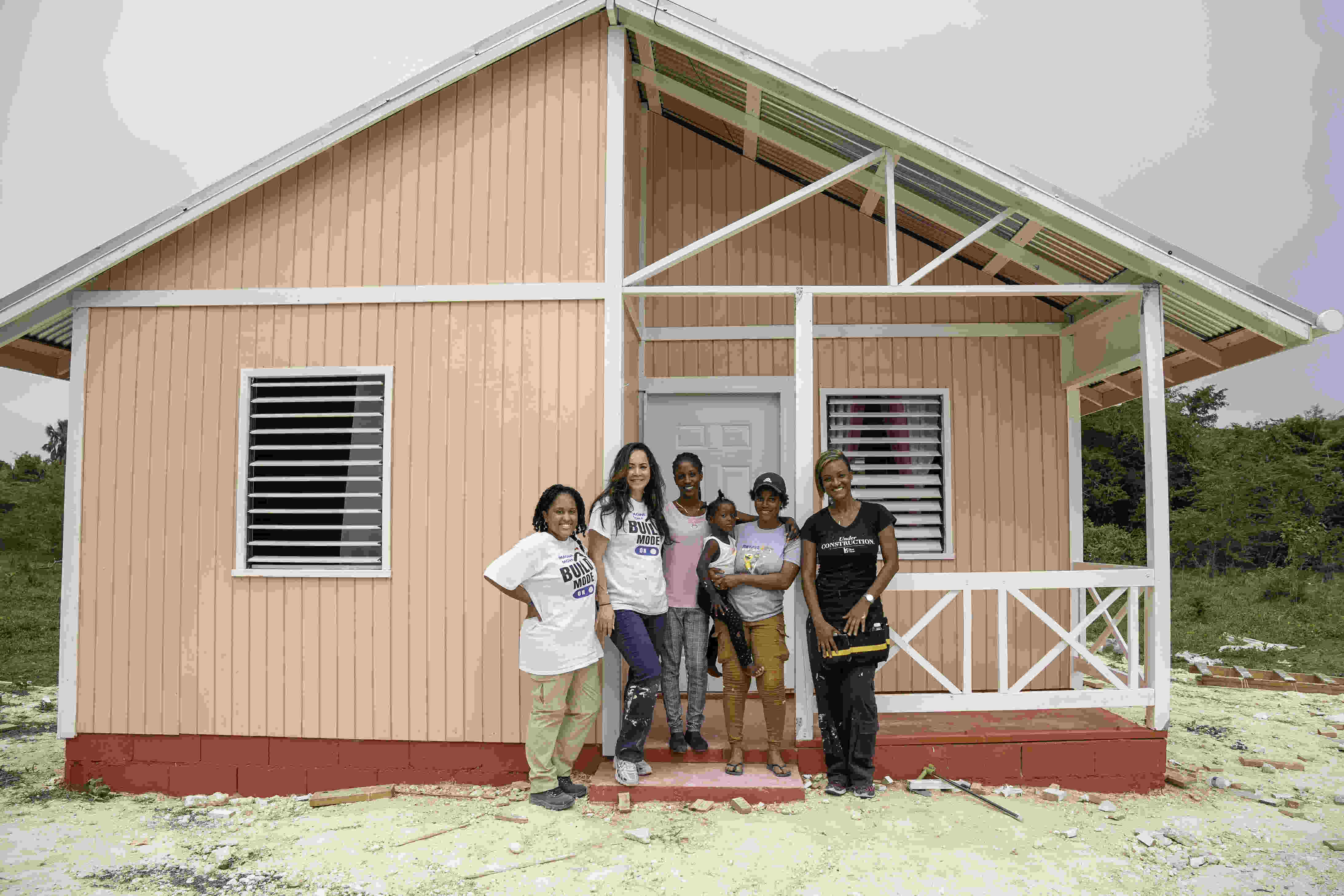 BossMom Builds Celebrates 10th Home Construction Milestone in Jamaica with Lifelong Friends and URGE Foundation