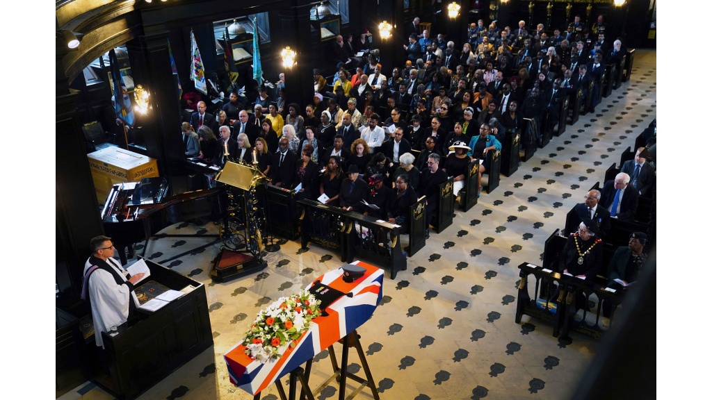 Funeral for RAF Sergeant Peter Brown