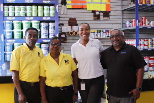  Berger Paints Jamaica Takes its Trowel-On Product Demo on the Road Berger Paints Jamaica Takes its Trowel-On Product Demo on the Road