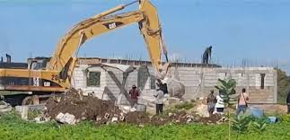 PNP Calls Bernard Lodge Demolition a Violation of Human Rights