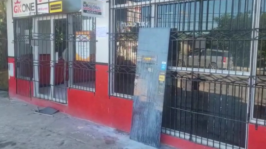 Thieves Remove Vault From Western Union in Highgate St Mary